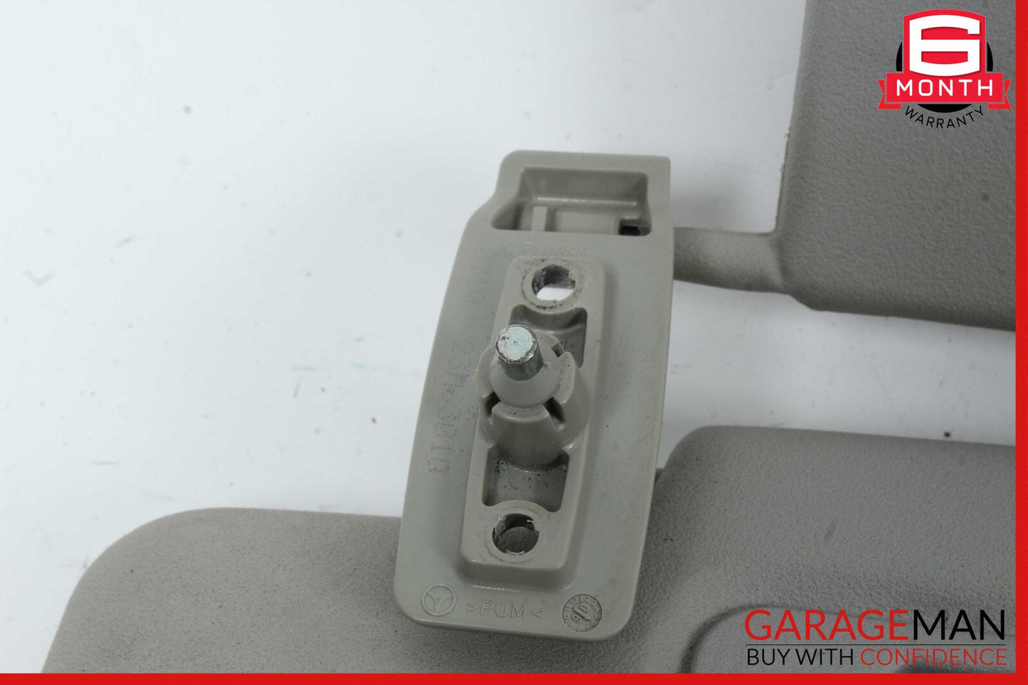 06-12 Mercedes GL450 ML450 Front Left Side Sun Visor Sunvisor Cover Shade Gray