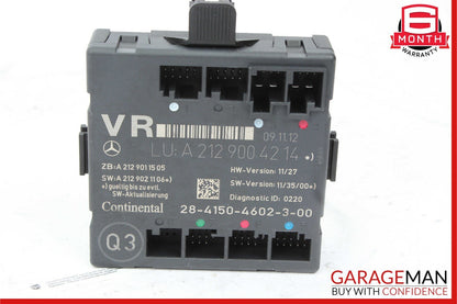 08-14 Mercedes-Benz C250 W204 Right Front Door Control Module 2129004214 OEM