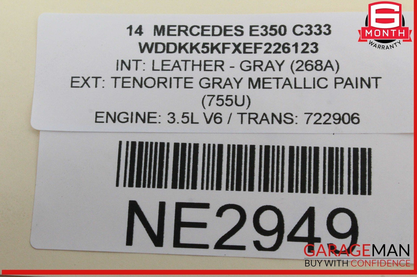 12-16 Mercedes W212 E350 GLK350 ECU ECM Engine Control Module 2769004600 OEM