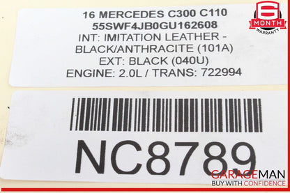 15-20 Mercedes W205 C300 SLC300 Coolant Reservoir Overflow Expansion Tank OEM