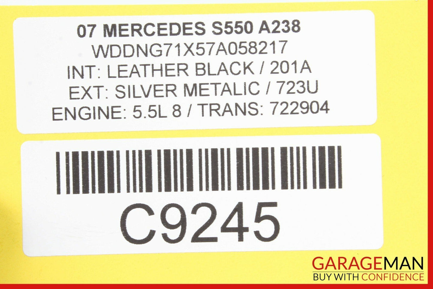 07-13 Mercedes W221 S450 S550 Front Left Seat Adjustment Adjust Motor 0390203255