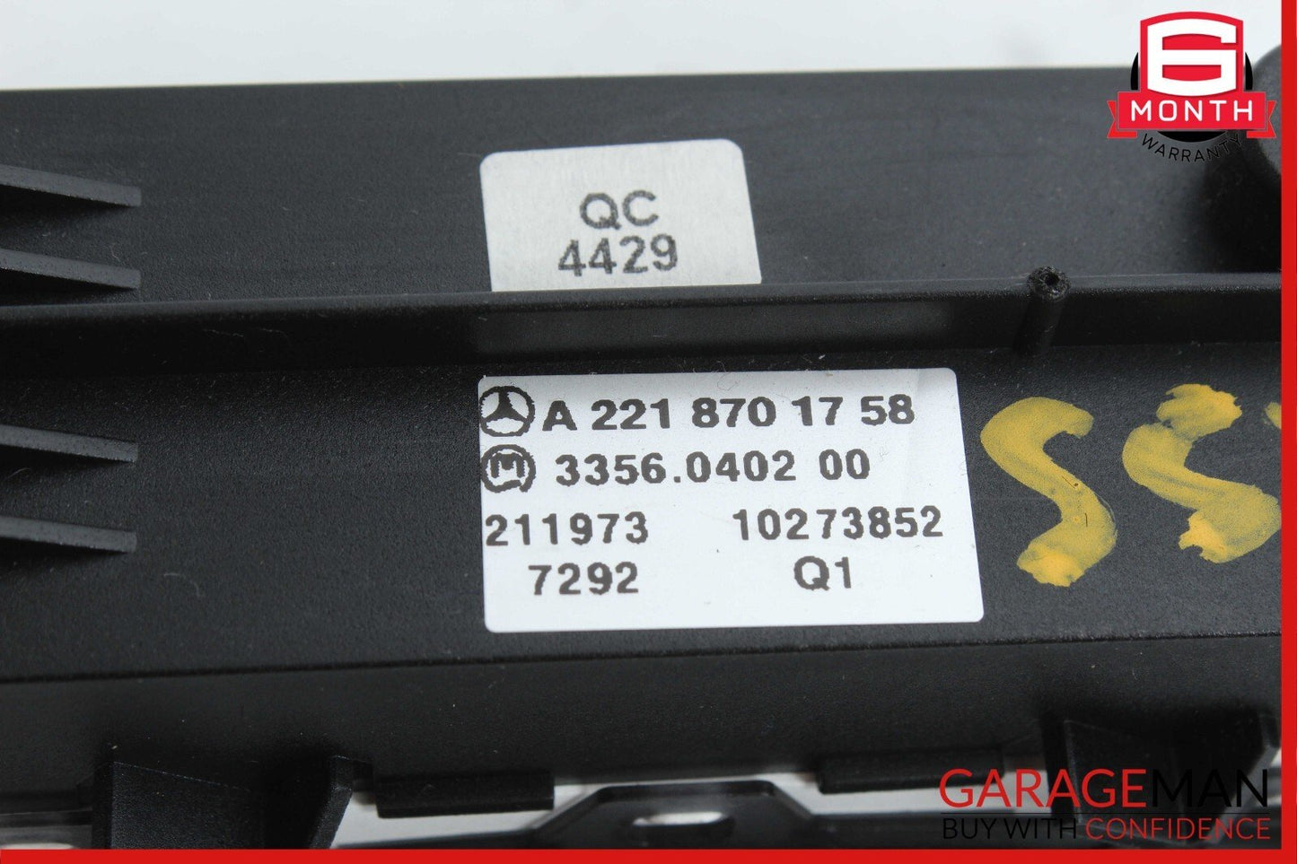 07-14 Mercedes W221 S550 CL550 Instrument Cluster Control Switch 2218701758 OEM