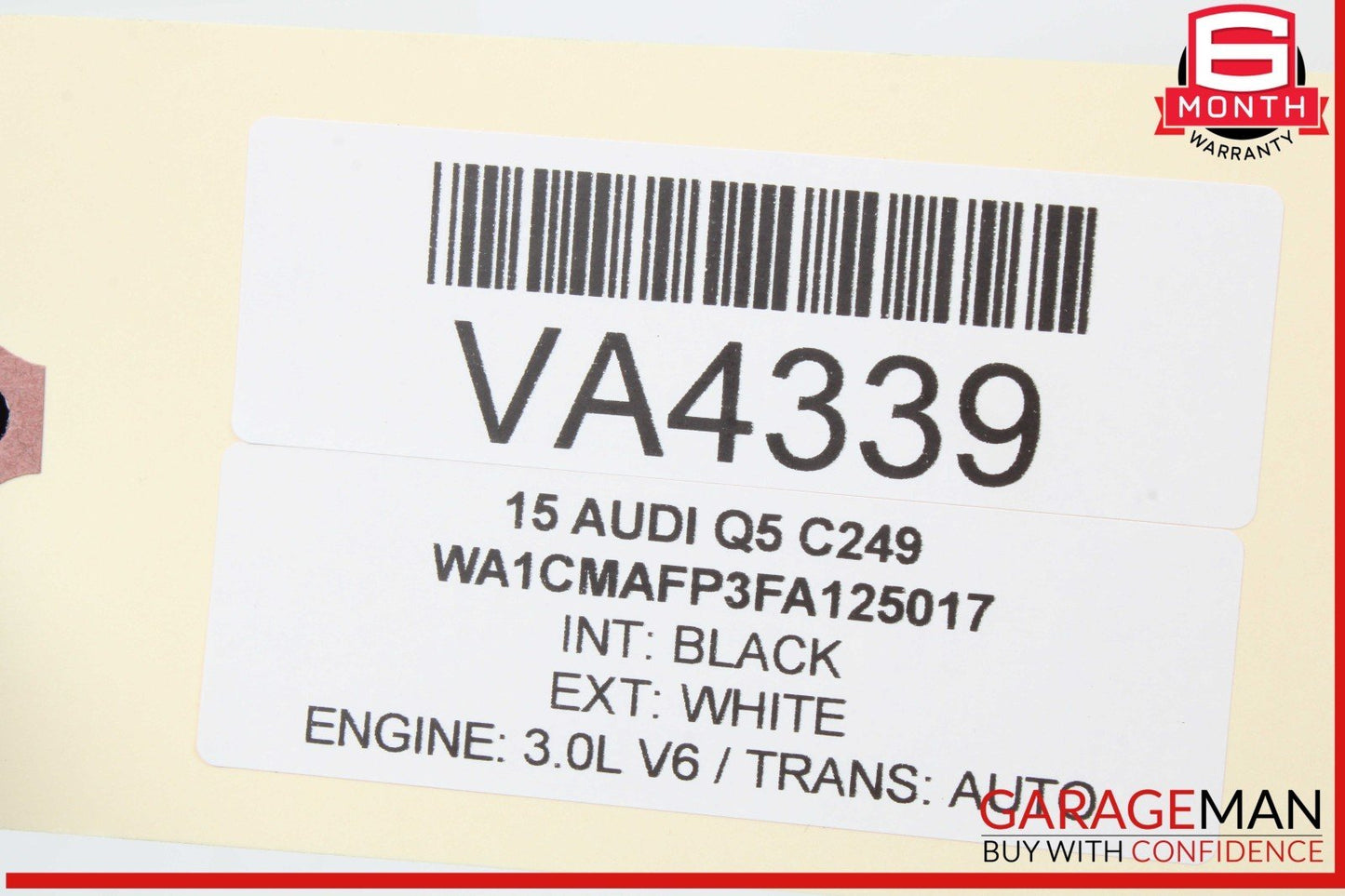 13-17 Audi Q5 Voltage Stabilizer Regulator Control Module Unit 8K0959663 OEM
