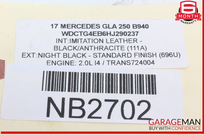15-20 Mercedes X156 GLA250 Rear Right Passenger Side Exterior Door Handle OEM