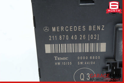 03-09 Mercedes W211 E350 E550 E63 AMG Rear Left Side Door Controller Module Unit