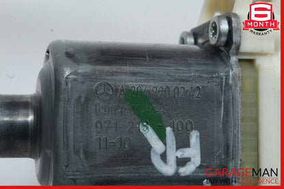 08-16 Mercedes W204 C250 C350 Front Right Door Window Regulator Motor OEM