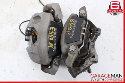 08-18 Mercedes W212 E350 C350 Front Brake Calipers Left and Right Set of 2 Pc