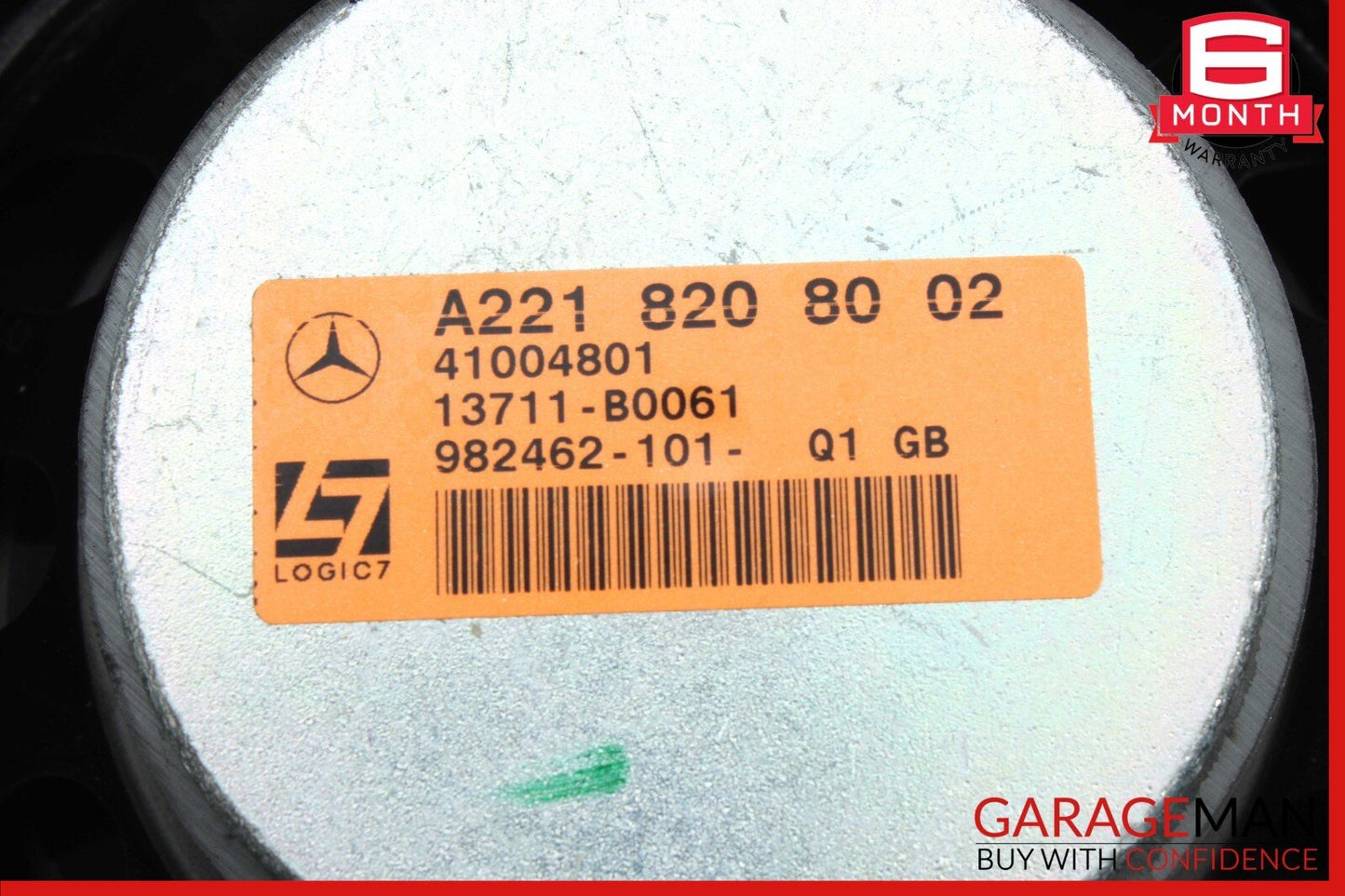 10-13 Mercedes W221 S63 Rear Left / Right Door Loud Speaker 2218208002 OEM