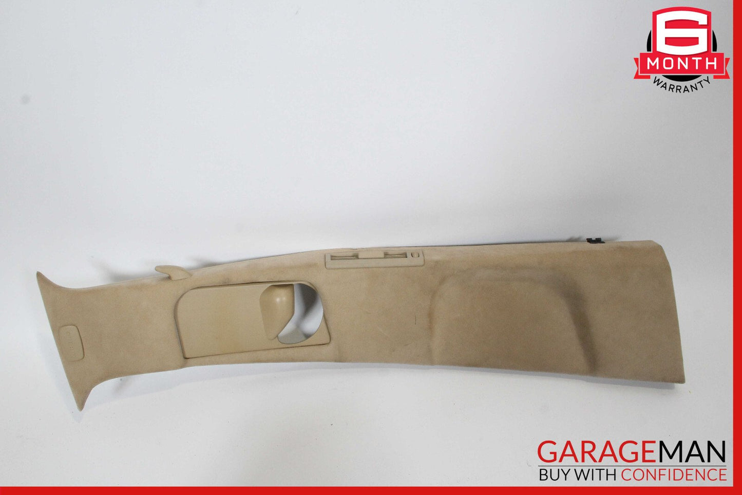 07-09 Mercedes W221 S600 Roof Headliner Pillar Trim Assembly Suede Alcantara