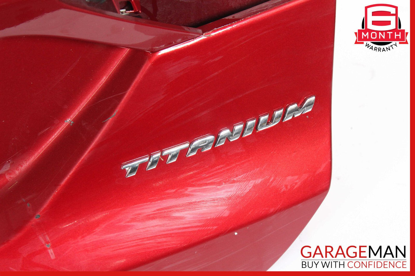 13-16 Ford Fusion Rear Trunk Lid Deck Shell Red OEM