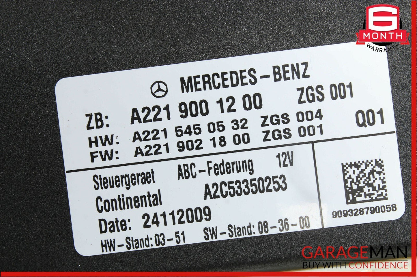 07-13 Mercedes W221 S550 S63 AMG CL600 ABC Hydraulic Suspension Control Module