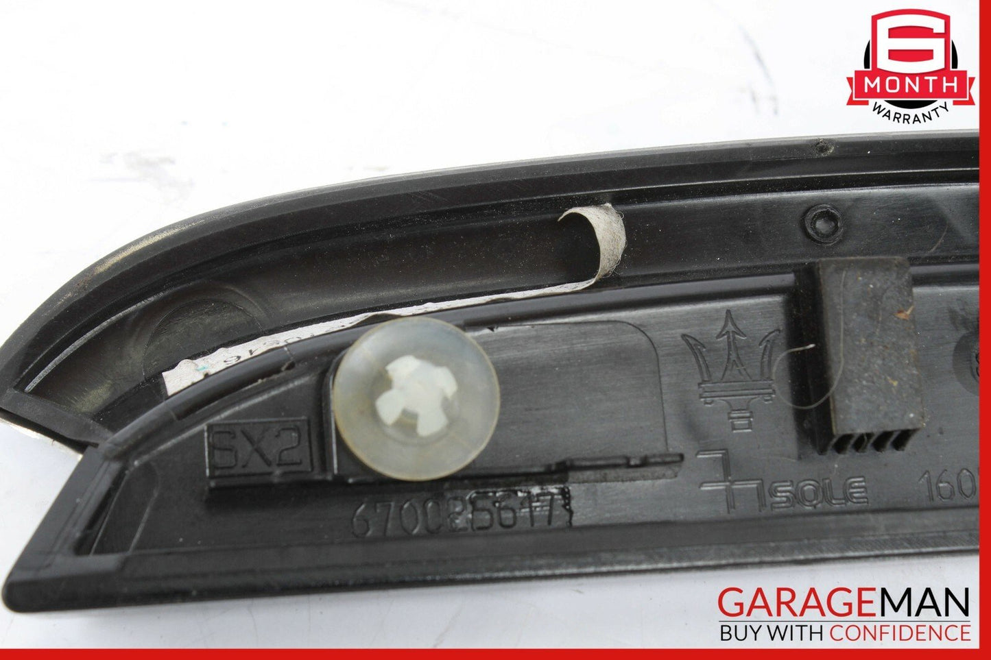 14-17 Maserati Ghibli Rear Left Side Door Molding Moulding Trim Panel Cover OEM