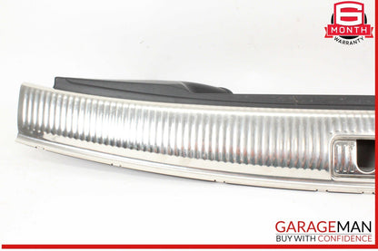 09-17 Audi Q5 SQ5 Rear Trunk Sill Scuff Plate Cover Trim Panel 8R0864513C OEM