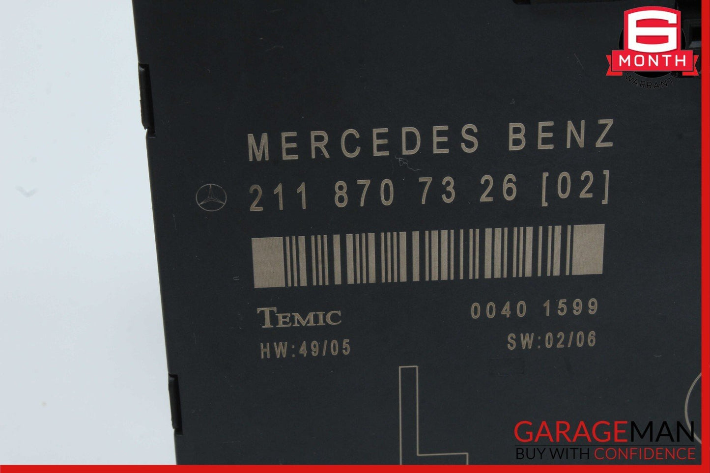03-09 Mercedes W211 E350 E320 E63 AMG Front Left Side Door Controller Module