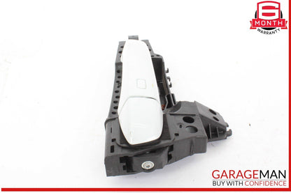 17-24 Audi Q7 Right Passenger Side Exterior Door Handle White 4M0837886A OEM
