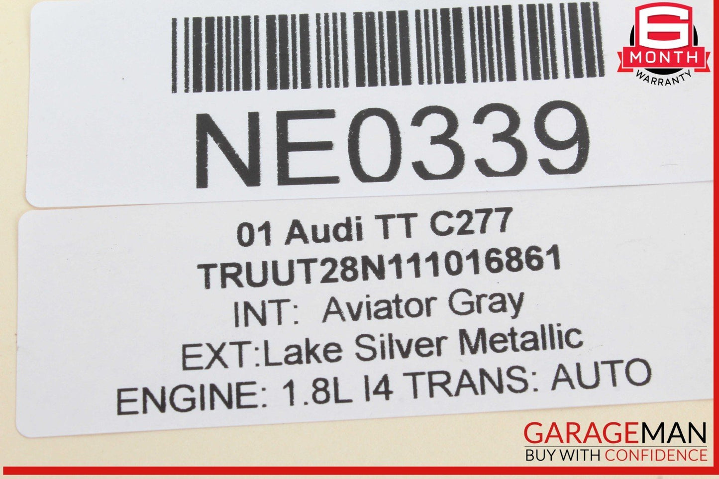 00-06 Audi TT AC A/C Air Conditioning Compressor 1J0820803F OEM