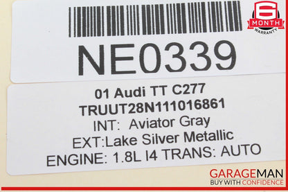 00-06 Audi TT AC A/C Air Conditioning Compressor 1J0820803F OEM