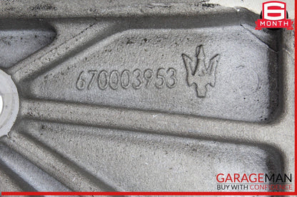 14-17 Maserati Ghibli Transmission Crossmember Bracket Support 670003953 OEM