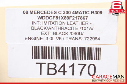 08-12 Mercedes W204 C300 4MATIC AC A/C Air Conditioning Compressor Pump OEM