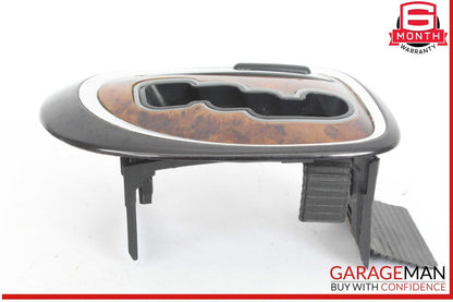 00-06 Mercedes W220 S55 AMG Gear Shifter Bezel Trim Indicator Wood OEM