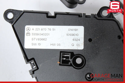 07-14 Mercedes W221 S550 S600 Front Left Side Seat Controller Switch Set of 2