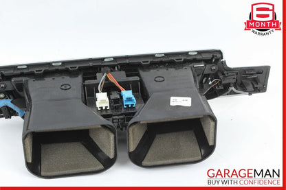 10-13 Mercedes W212 E400 Front Center Dash AC A/C Air Vent Grille Trim Assembly