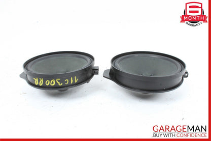 08-15 Mercedes W204 C300 4MATIC Rear Door Audio Speaker Set of 2 Pc OEM