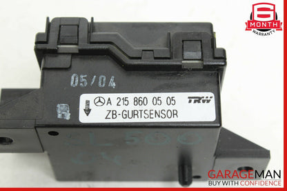 Mercedes R230 SL500 CL550 CL500 Seat Belt Seatbelt Tension Sensor 2158600505 OEM