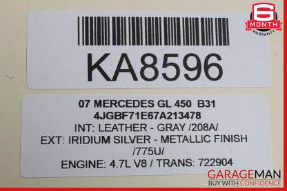 07-12 Mercedes X164 GL450 Voice Language Communication Control Module OEM