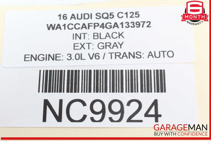 14-17 Audi SQ5 Engine Motor Alternator Generator Valeo 06E903018L OEM