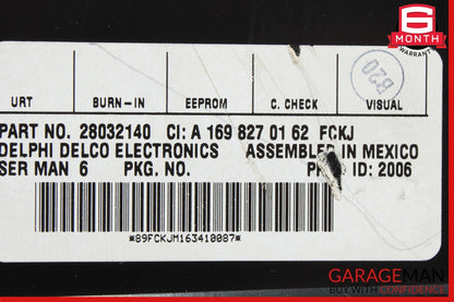 03-09 Mercedes CLK350 C230 E320 GL450 ML63 AMG Sirius Satellite Radio Receiver