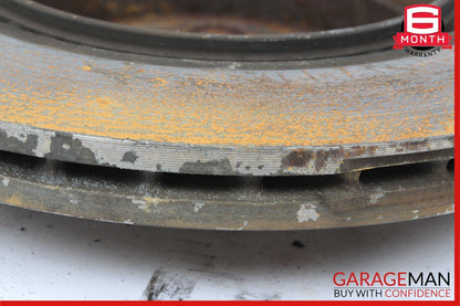 08-14 Mercedes W204 C250 C350 Rear Right & Left Brake Rotor Disc Set of 2 Solid