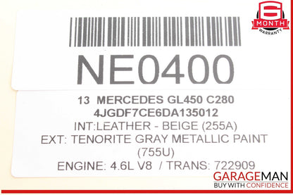 12-19 Mercedes X166 GL450 Rear Left Side Tie Rod Upper Control Arm OEM