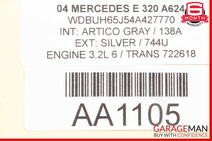 03-11 Mercedes E320 E500 CLS500 Anti Theft Security Alarm Control Module Unit