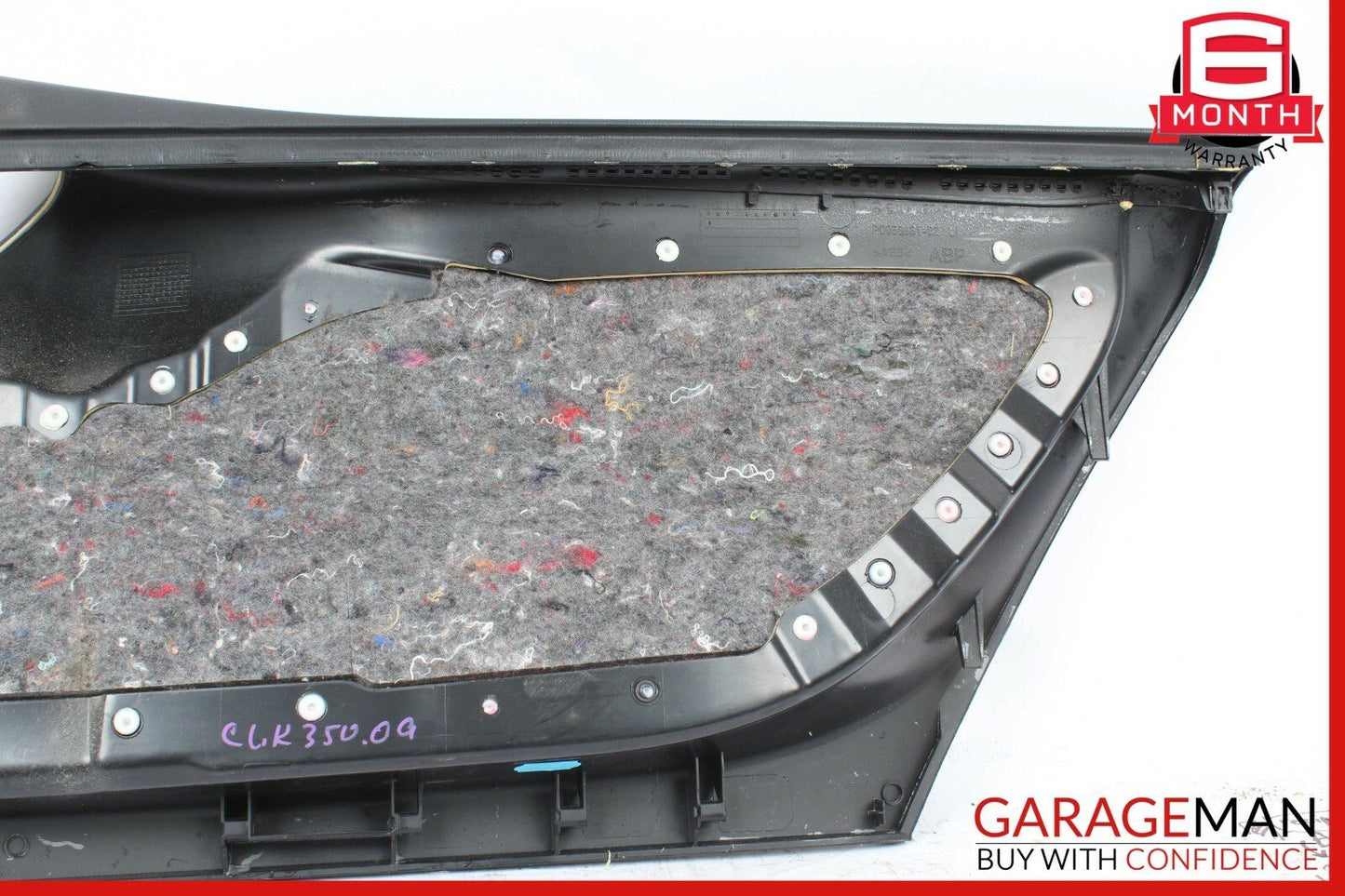 06-09 Mercedes W209 CLK350 Rear Left Driver Side Quarter Door Panel Trim Cover