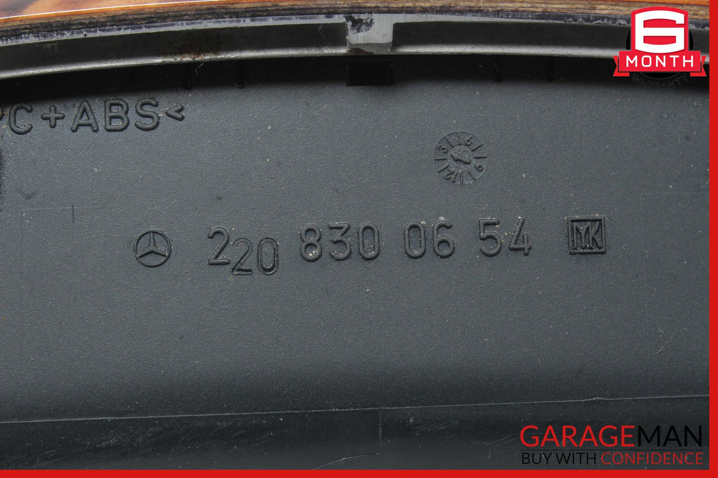 00-06 Mercedes W220 S55 Center Console Rear Air Vent 2208300654 OEM