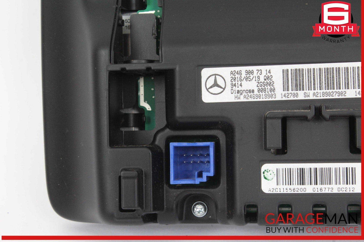 15-20 Mercedes W117 CLA250 Dash Navigation Display Screen Monitor Unit OEM