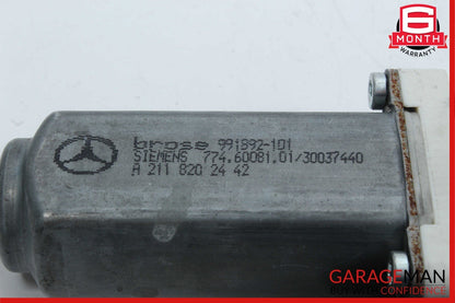 03-09 Mercedes W211 E320 E63 AMG Rear Right Door Window Regulator Motor Unit