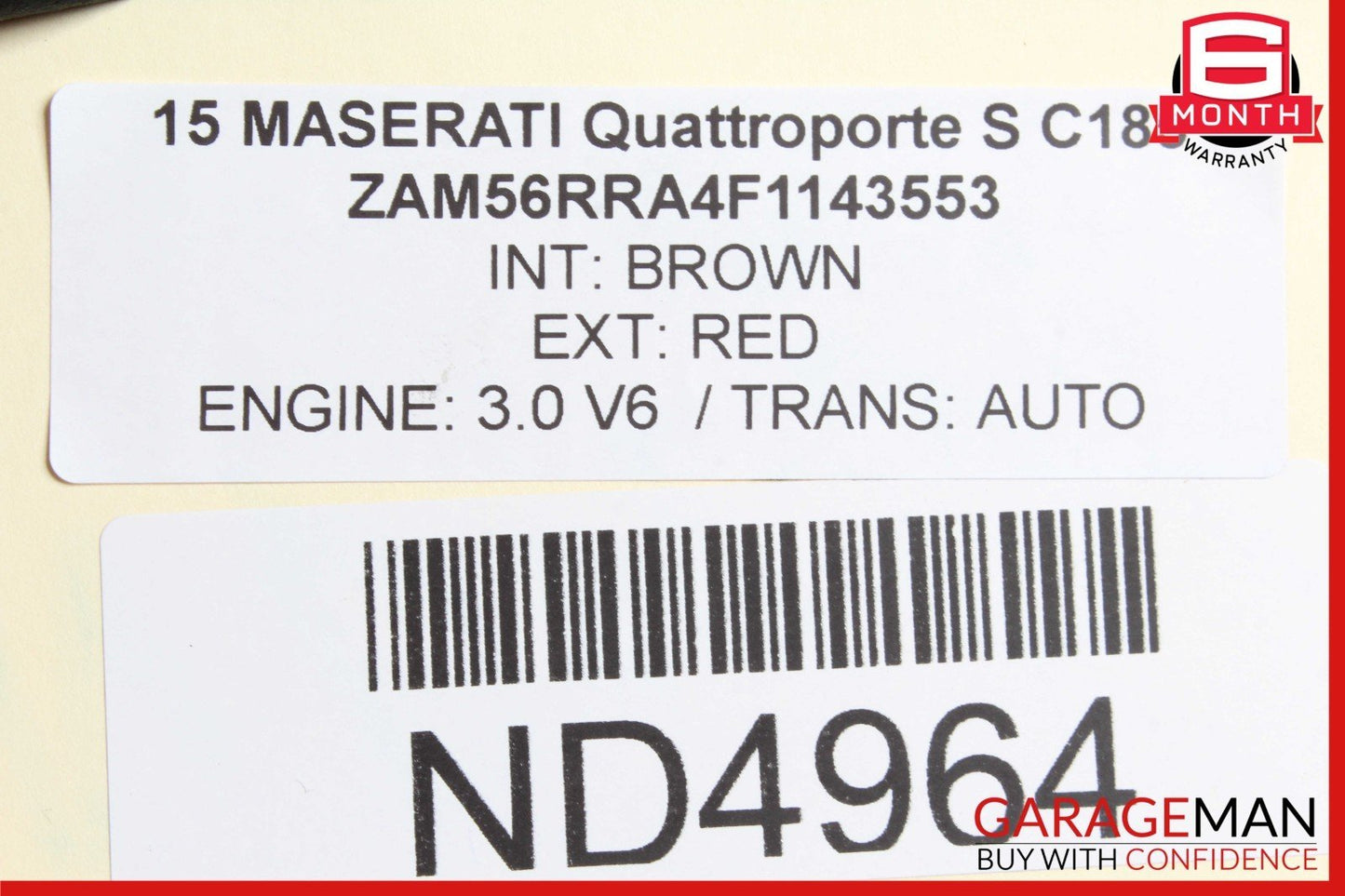 14-24 Maserati Quattroporte M156 Rear Differential Axle Carrier 670009608 OEM