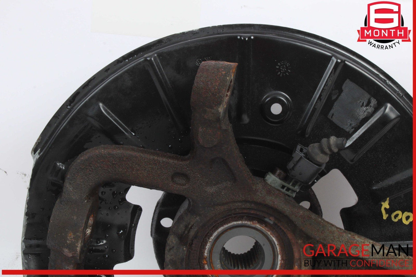 07-10 Audi Q7 Porsche Cayenne 957 Front Left Side Spindle Knuckle Wheel Hub OEM