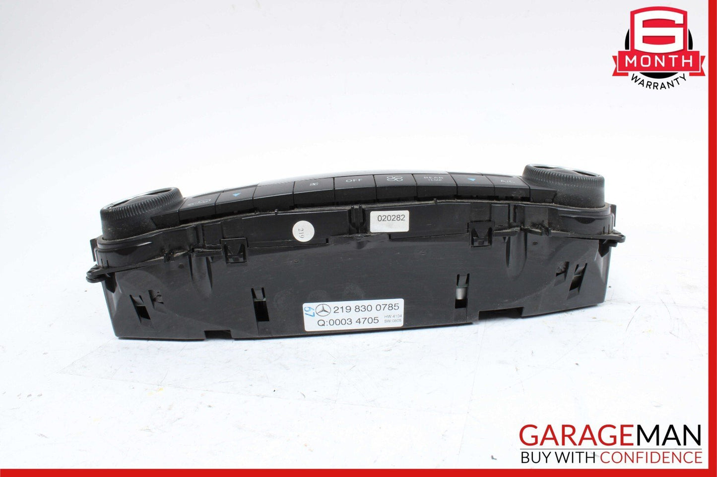 06-11 Mercedes W219 CLS500 CLS550 AC A/C Heater Climate Controller Switch Unit