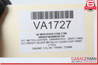 05-12 Mercedes W211 E350 SLK300 ECU Engine Control Module Flashed OEM