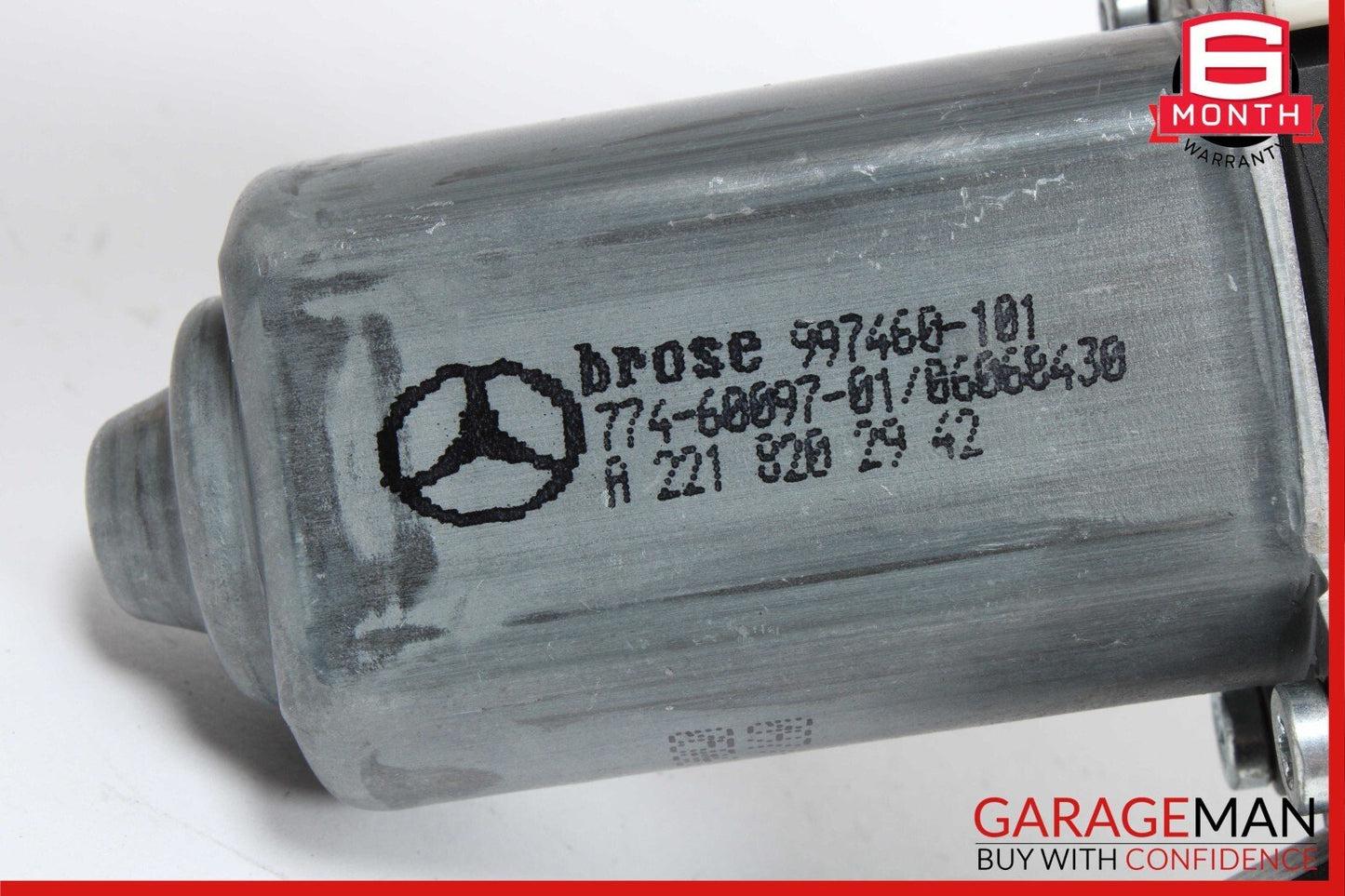 07-13 Mercedes W221 S550 S63 AMG Rear Left Side Door Window Regulator Motor OEM