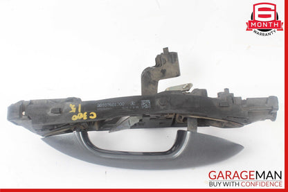 15-20 Mercedes W205 C300 Rear Left Side Exterior Door Handle Keyless Go OEM