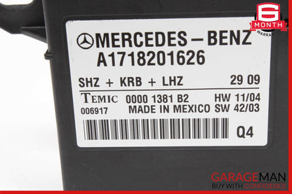 05-11 Mercedes R171 SLK300 SLK280 Heating Heated Seat Control Module Unit OEM