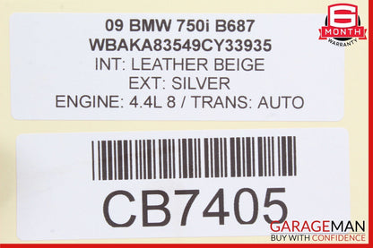 09-15 BMW 750i 750Li F01 F02 Front Left Side Dash Headlight Lamp Switch Control