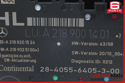 08-18 Mercedes C250 CLS550 E350 Rear Left Side Door Control Module Unit