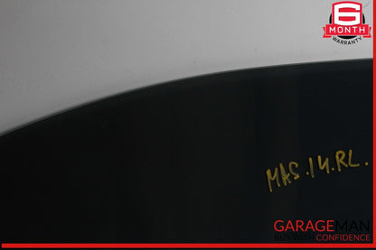 14-22 Maserati Ghibli S Rear Left Driver Side Door Window Glass OEM