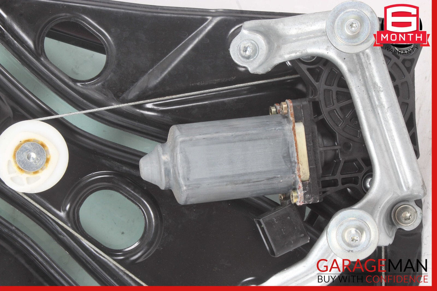 03-12 Mercedes R230 SL500 SL550 Rear Left Window Quarter Glass Regulator OEM