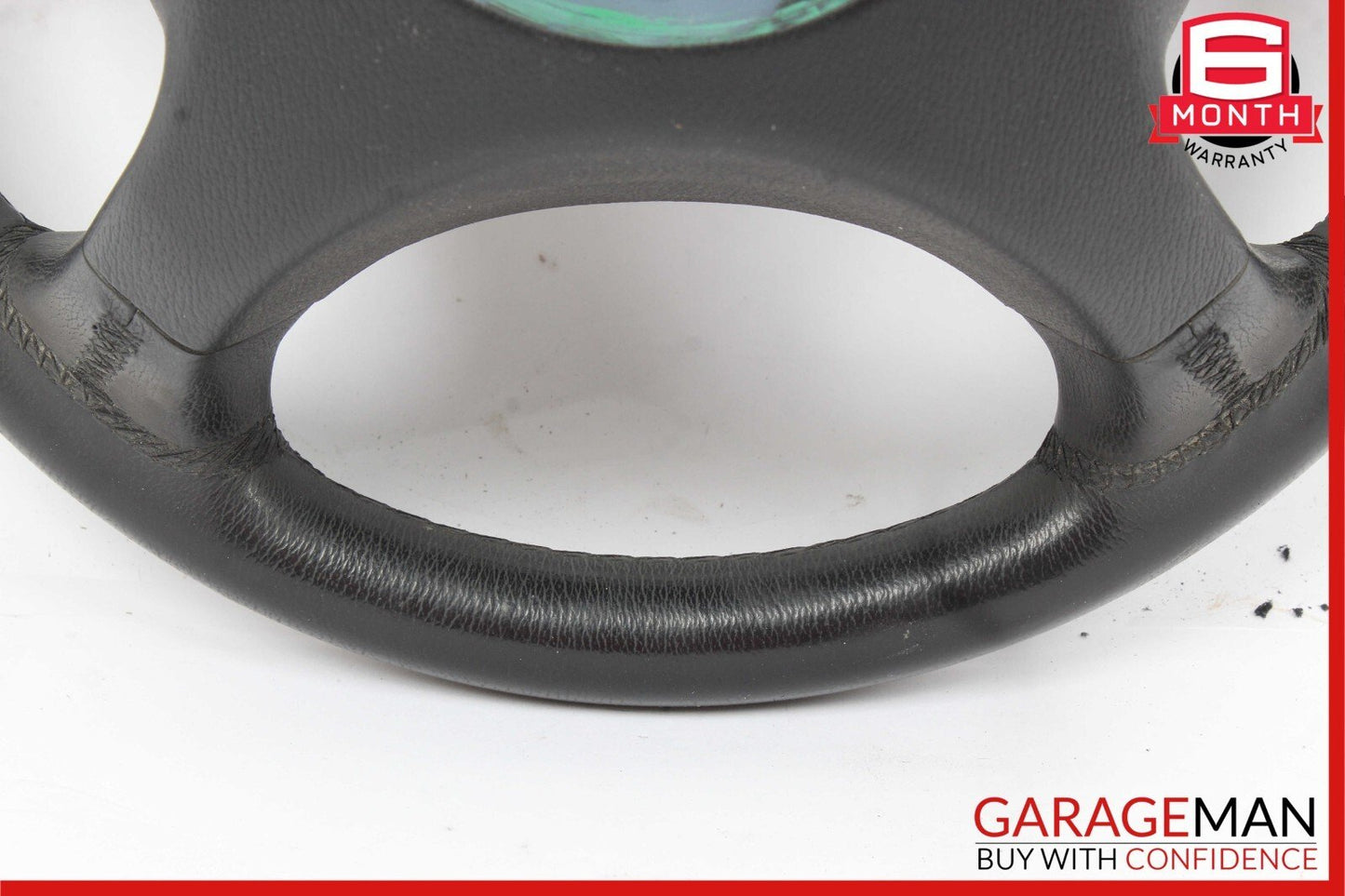 06-09 Mercedes W211 E350 CLS500 4 Spoke Steering Wheel Leather Black OEM